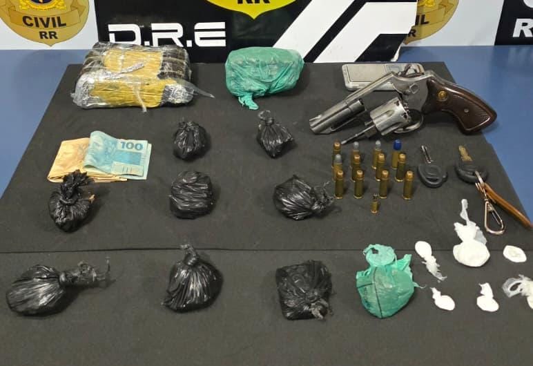 Material apreendido (Foto: ASCOM/PCRR)