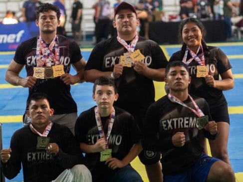 Atletas da Extremo Academy. (Foto: Divulgação)