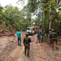Mais de 500 militares trabalham em operação conjunta com tropas da Guiana