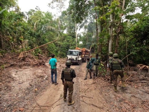 Mais de 500 militares trabalham em operação conjunta com tropas da Guiana