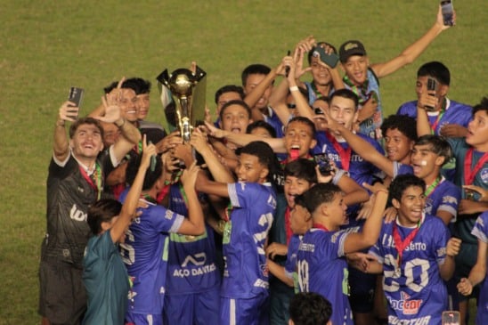 São Raimundo goleia Náutico e conquista o Roraimense Sub-15. (Foto: Lucas Castro/FolhaBV)