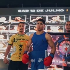Samuel Tallys representará a seleção brasileira que vai disputar o Mundial de Muay Thai na Tailândia em março de 2026. (Foto: Arquivo pessoal)