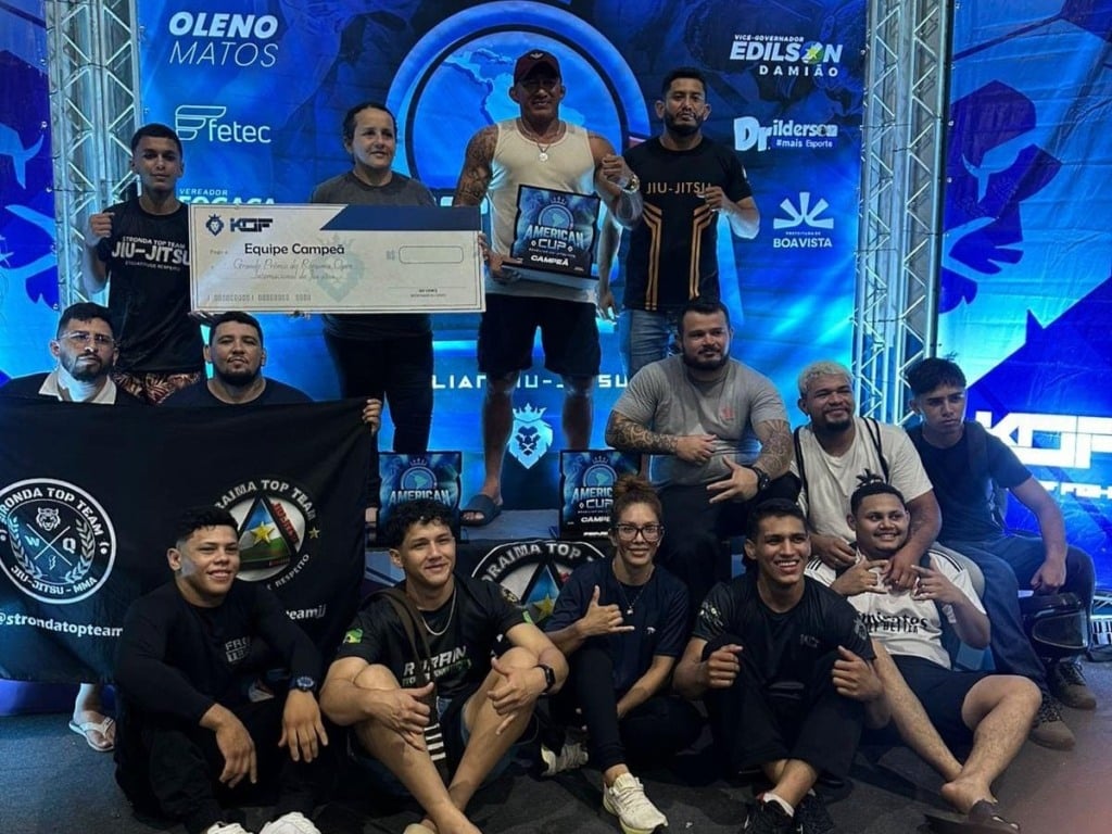 Academia Roraimense lidera ranking de competição de Jiu-jitsu. (Foto: ASCOM/Roraima Top Team)