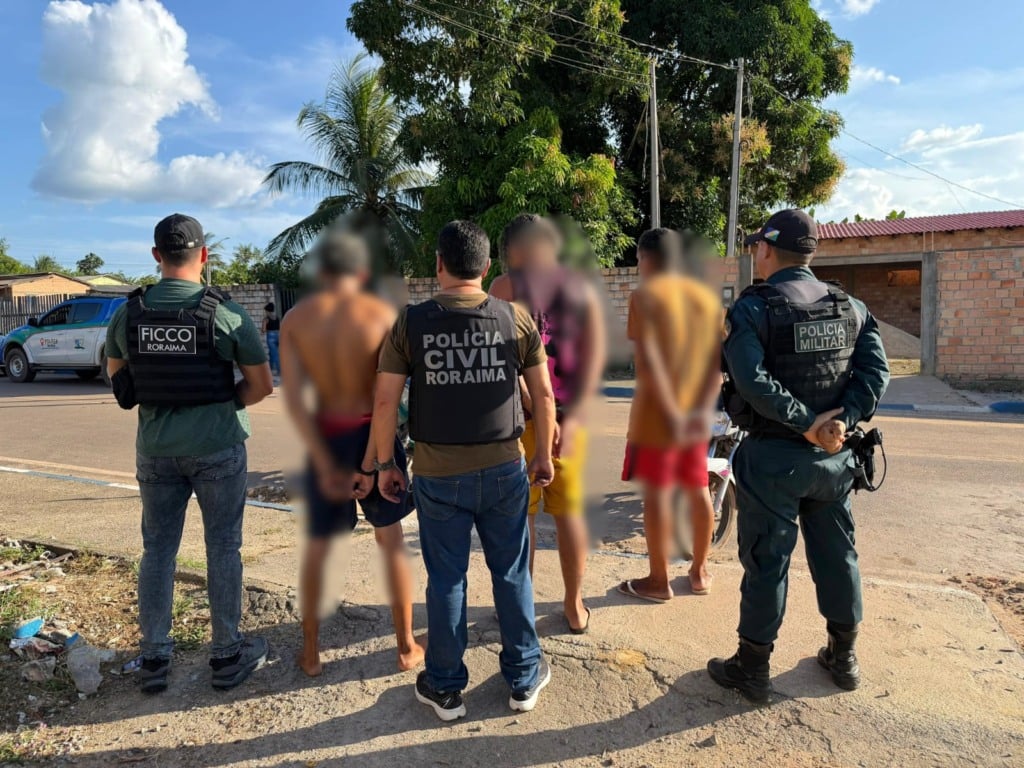 Faccionados tentam sequestrar jovem e são presos em Rorainópolis Faccionados tentam sequestrar jovem e são presos em Rorainópolis
