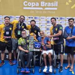 Atletas roraimenses conquistam medalhas na Copa Brasil de Tênis de Mesa. (Foto: Ascom/Clube LiveTT)