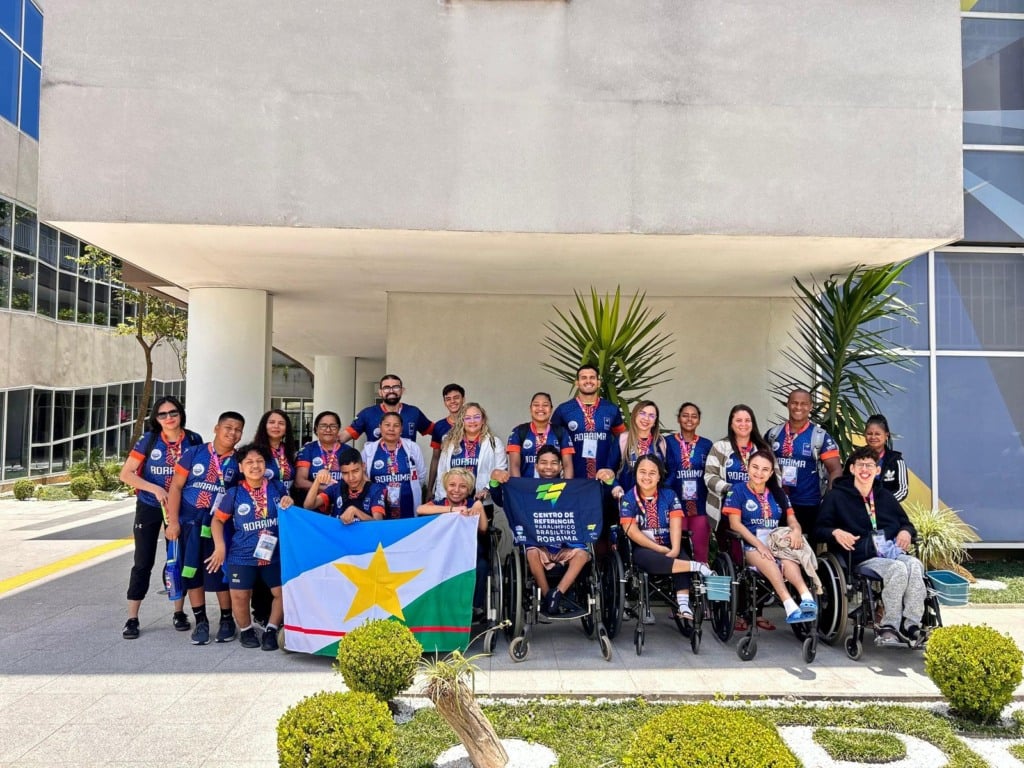 Delegação roraimense conquista 17 medalhas na Paralímpiadas Escolares. (Foto: Divulgação)