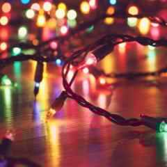 Luzes enfeitadas são tradição de Natal (Foto: Reprodução)