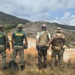 a Operação Fox Três ocorreu no garimpo ilegal na Terra Indígena Raposa Serra do Sol. (Foto: Divulgação)