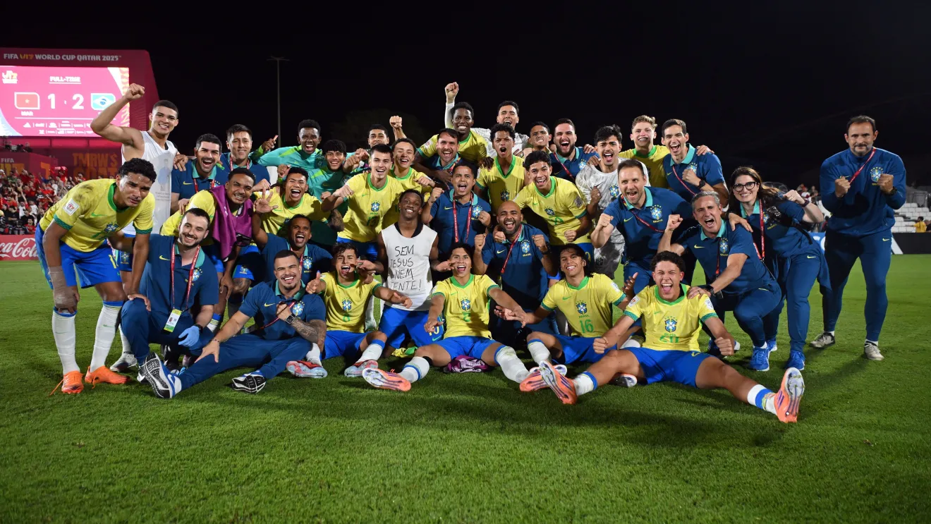 Seleção Brasileira enfrenta Portugal na semifinal. (Foto: Jurij Kodrun - FIFA/FIFA via Getty Images) Seleção Brasileira enfrenta Portugal na semifinal. (Foto: Jurij Kodrun - FIFA/FIFA via Getty Images)