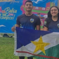 Joan Peñaloza e Ana Clara Barros. (Foto: Divulgação)