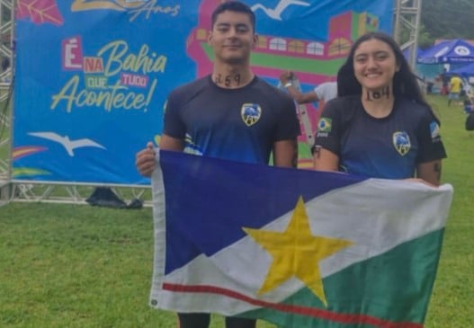 Joan Peñaloza e Ana Clara Barros. (Foto: Divulgação)