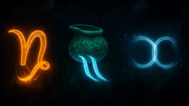 horóscopo Capricórnio, Aquário, Peixe-1280x720