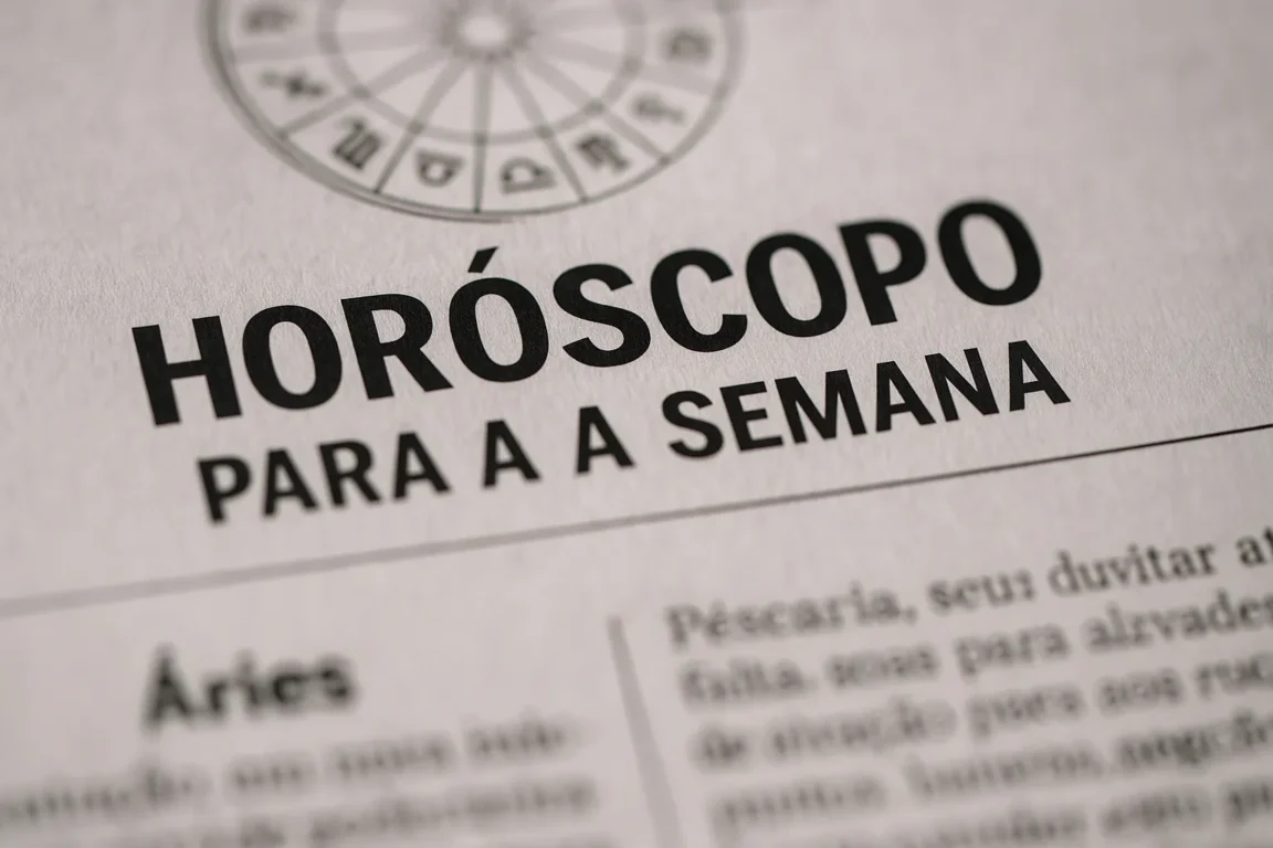 horóscopo para a semana horóscopo para a semana