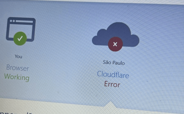 A Cloudflare opera uma rede distribuída de servidores que auxilia no carregamento mais rápido de páginas, na proteção contra ataques cibernéticos e no aumento da estabilidade de serviços online. (Foto: FolhaBV)