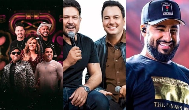 Os shows serão realizados no Parque de Exposições de Caroebe. (Foto: Divulgação)