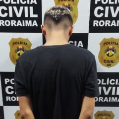 D.R.N, de 19 anos, foi preso na noite deste sábado (15). (Foto: Divulgação).