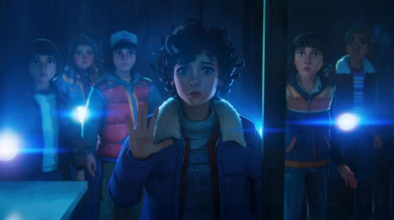 A série Stranger Things vai virar animação (Foto: Divulgação Netflix) A série Stranger Things vai virar animação (Foto: Divulgação Netflix)