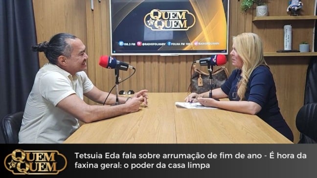 Tetsuia Eda fala sobre arrumação de fim de ano - É hora da faxina geral: o poder da casa limpa