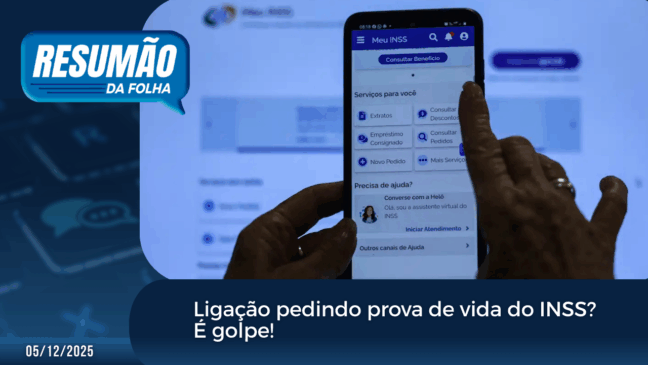 Ligação pedindo prova de vida do INSS? É golpe!