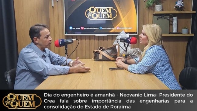 Neovanio Lima fala sobre importância das engenharias para a consolidação do Estado de Roraima