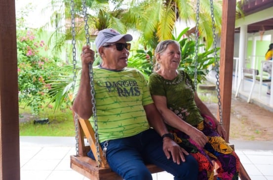 Frequentadores se sentem em casa no Ciapi (Foto: Secom-RR)