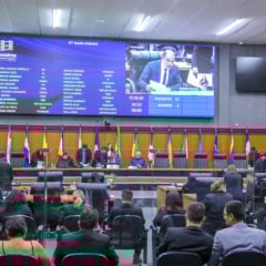 A decis&atilde;o foi tomada durante sess&atilde;o ordin&aacute;ria realizada no plen&aacute;rio No&ecirc;mia Bastos Amazonas. (Foto: Nonato Sousa)