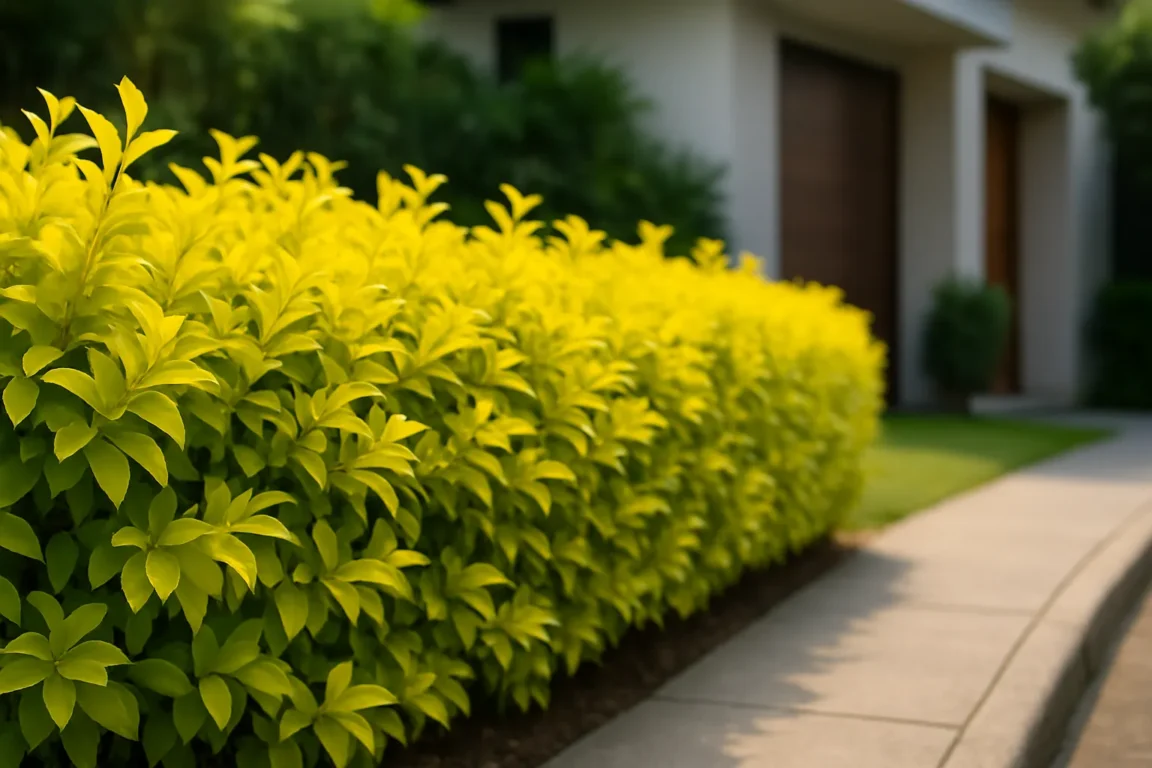 4 segredos do Pingo-de-ouro que fazem dele um “muro vivo” para casas tropicais com estilo