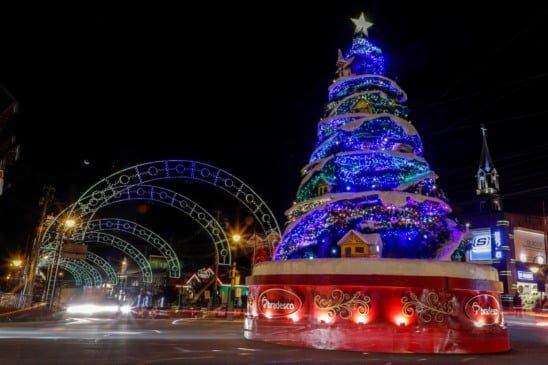 Natal Luz em Gramado reúne turistas todos os anos (Foto: Divulgação)