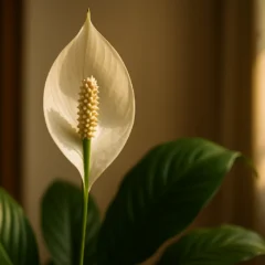 A diferença entre regar pouco e regar certo faz o lírio-da-paz ficar firme por mais tempo