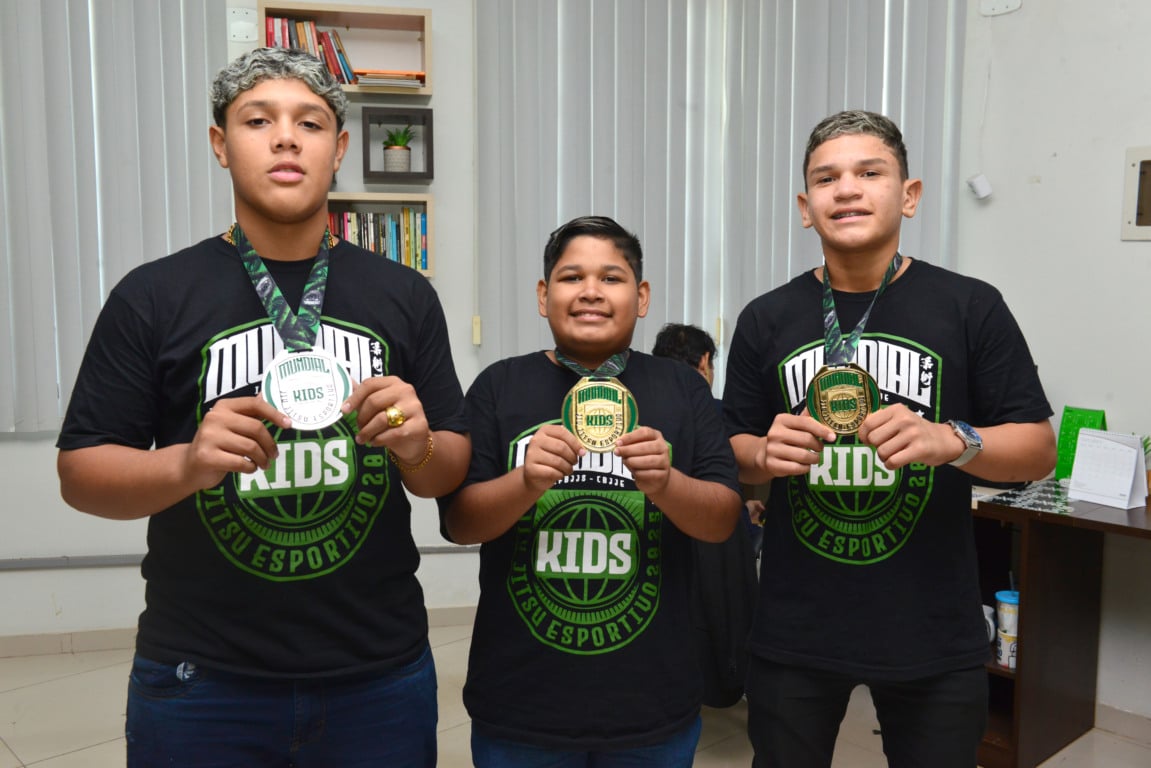 Jovens roraimense conquistam medalhas no Mundial Kids de Jiu-Jitsu em São Paulo Jovens roraimense conquistam medalhas no Mundial Kids de Jiu-Jitsu em São Paulo