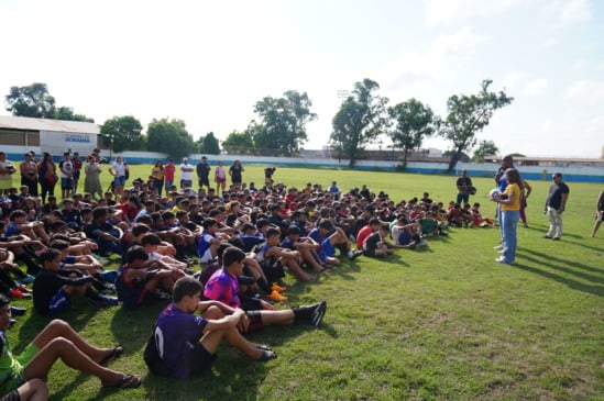 54 jovens atletas são selecionados para integrar a base de clube formador goiano. (Foto: Divulgação)