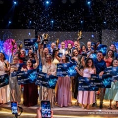 Prêmio Gestão Escolar Profª Delacir de Melo Lima, ocorreu nesta quarta-feira (10), no parque do Rio Branco. (Foto: SEMUC)