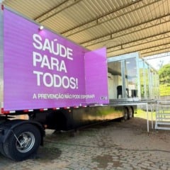 Carreta da Sa&uacute;de da Mulher integra o programa federal Agora Tem Especialistas, criado para reduzir filas de espera da aten&ccedil;&atilde;o especializada e agilizar diagn&oacute;sticos. Foto: Ascom/Sesau