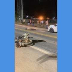 Colisão frontal na BR-174 mata motociclista em Mucajaí (1)