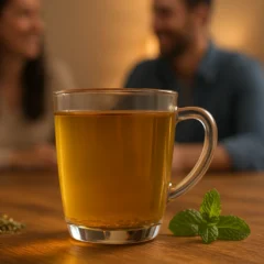 Como preparar um chá digestivo poderoso com ingredientes simples