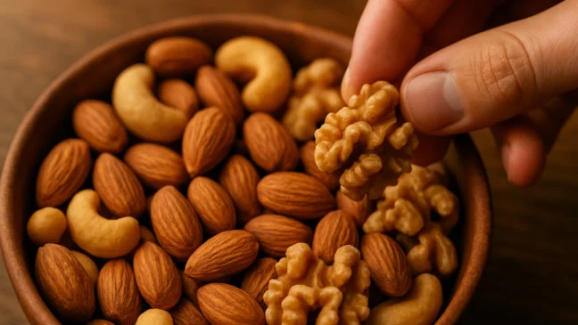 Como um punhado de castanhas por dia pode fazer diferença no foco e na saciedade