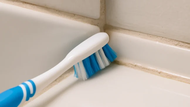 Como usar uma simples escova de dente para limpar 5 cantinhos difíceis da casa em menos de 10 minutos