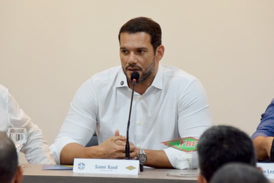 Presidente da CBF participa do lançamento do Campeonato Roraimense 2026