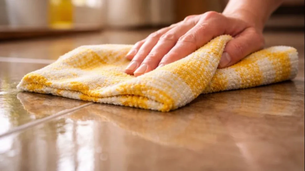 Esse detalhe no pano encerado deixa o chão opaco sem você notar pano encerado Esse detalhe no pano encerado deixa o chão opaco sem você notar pano encerado