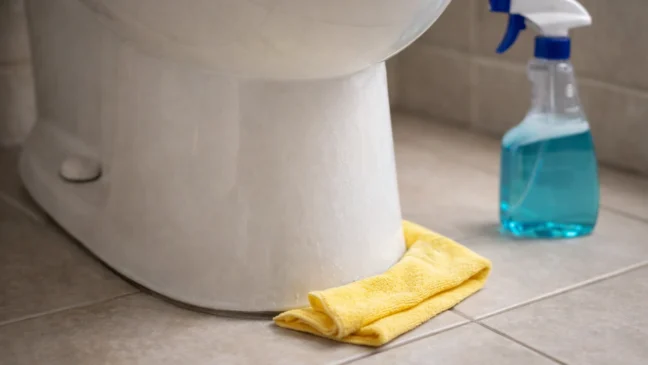 Esse hábito comum na limpeza do banheiro favorece mofo invisível nas bordas