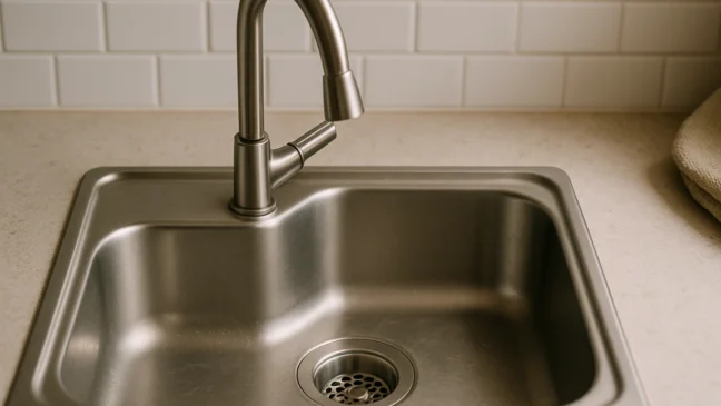 Faça isso antes de dormir e acorde com a pia da cozinha sem mau cheiro