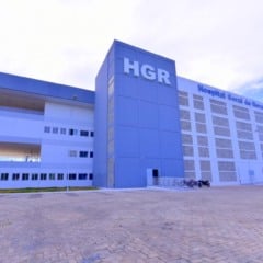 Não há fotos do jovem, mas ele se encontra na UTI do HGR. (Foto: Secom).