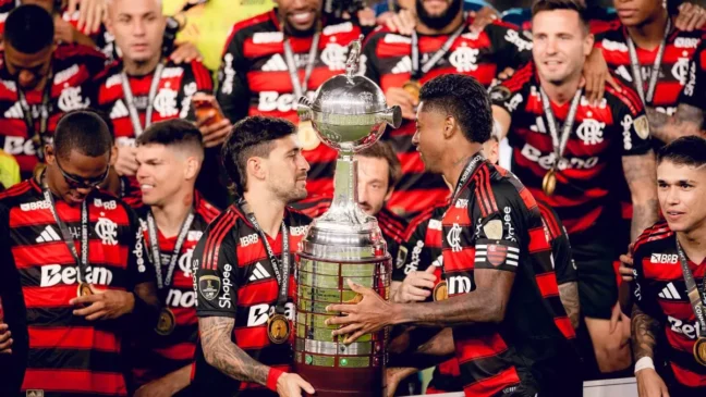 Flamengo conquistou o quarto título da Copa Libertadores. (Foto: Adriano Fontes)