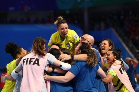 Brasil é campeão da primeira Copa do Mundo Feminina de Futsal
Créditos: Divulgação/X/@fifaworldcup_pt