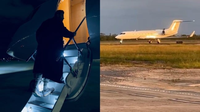 Gusttavo Lima postou durante embarque para o Brasil; jato do artista chega a Boa Vista