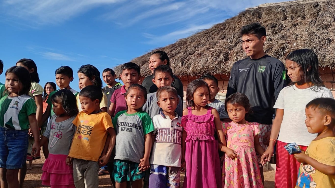 Mais de 150 indígenas Ingaricó participam do torneio em Uiramutã (Foto: Divulgação)