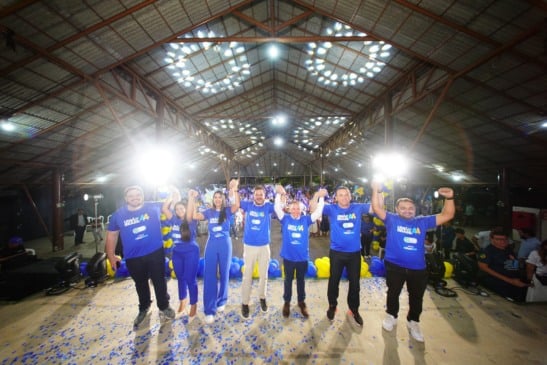 Evento de filiação de pastor Isamar Pessoa Ramalho reuniu correligionários do União Brasil (Foto: Divulgação)