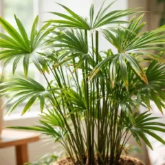 O detalhe que revela por que a palmeira r&aacute;fis desenvolve manchas