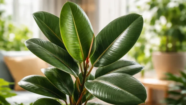 O ficus elastica aparenta força, mas enfraquece quando o excesso vira hábit