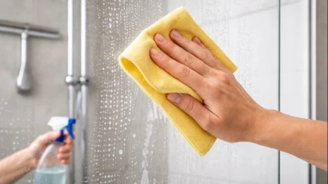 O jeito certo de limpar o box para evitar aquele aspecto embaçado permanente